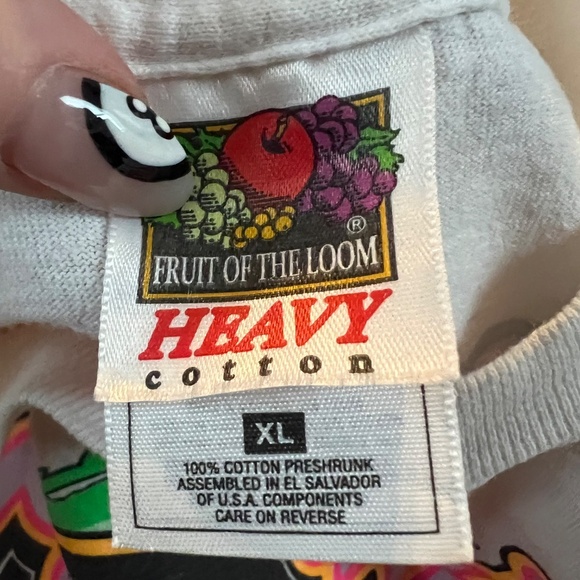 Vintage 90's neon louisville hotrod street and performance oversized graphic tee - Picture 7 of 7